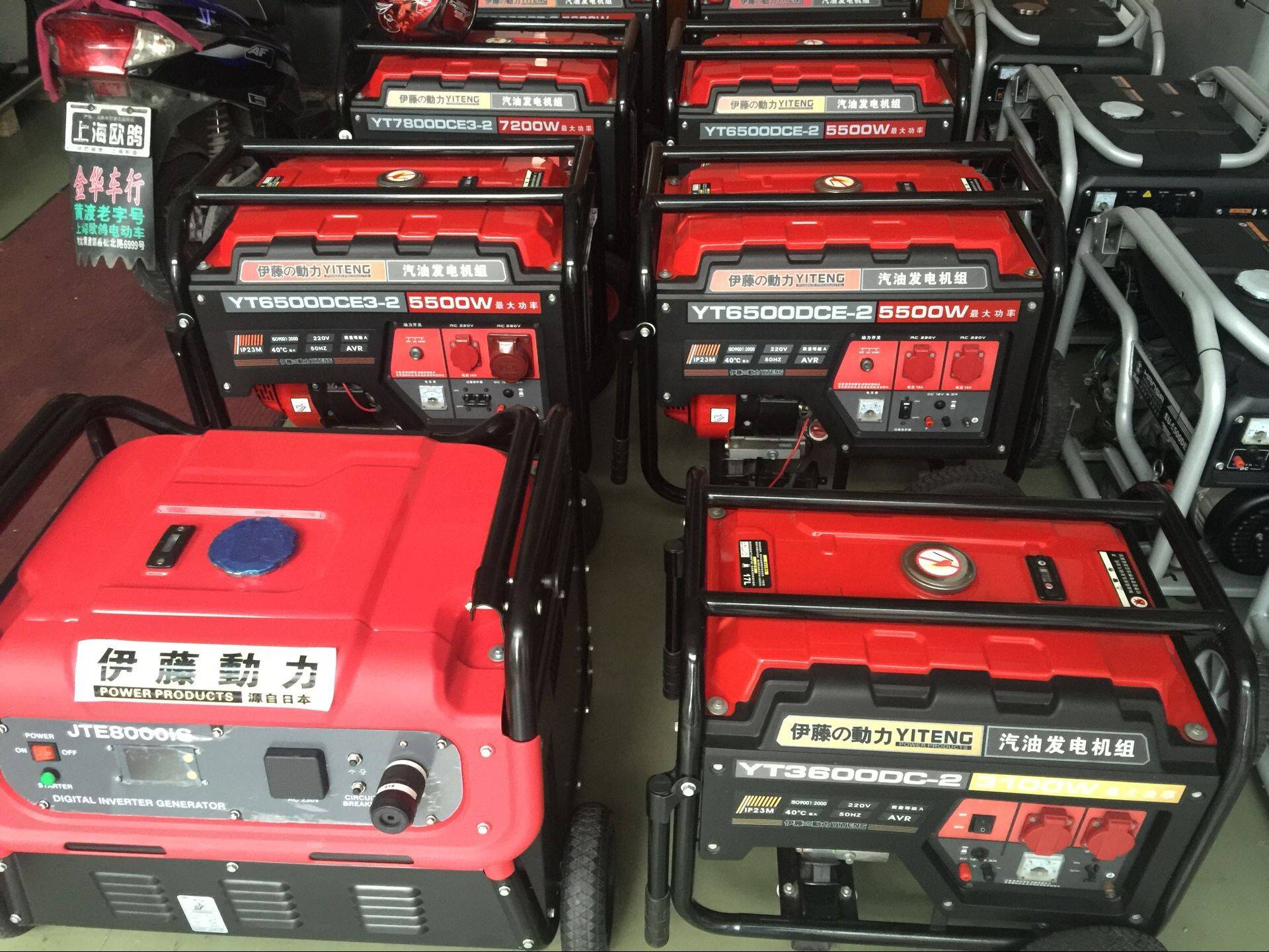 5kW凯汇成汽油发电机组EC6500 本田动力，车载应用的可靠能源伙伴